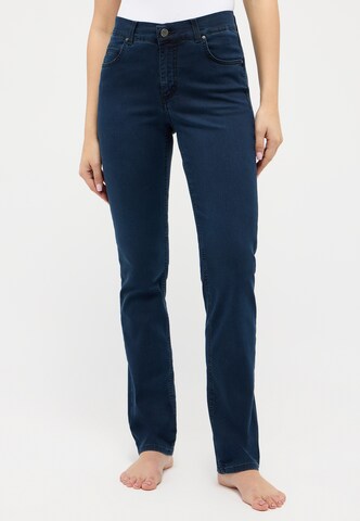 Angels Slimfit Jeans 'Cici' in Blauw: voorkant