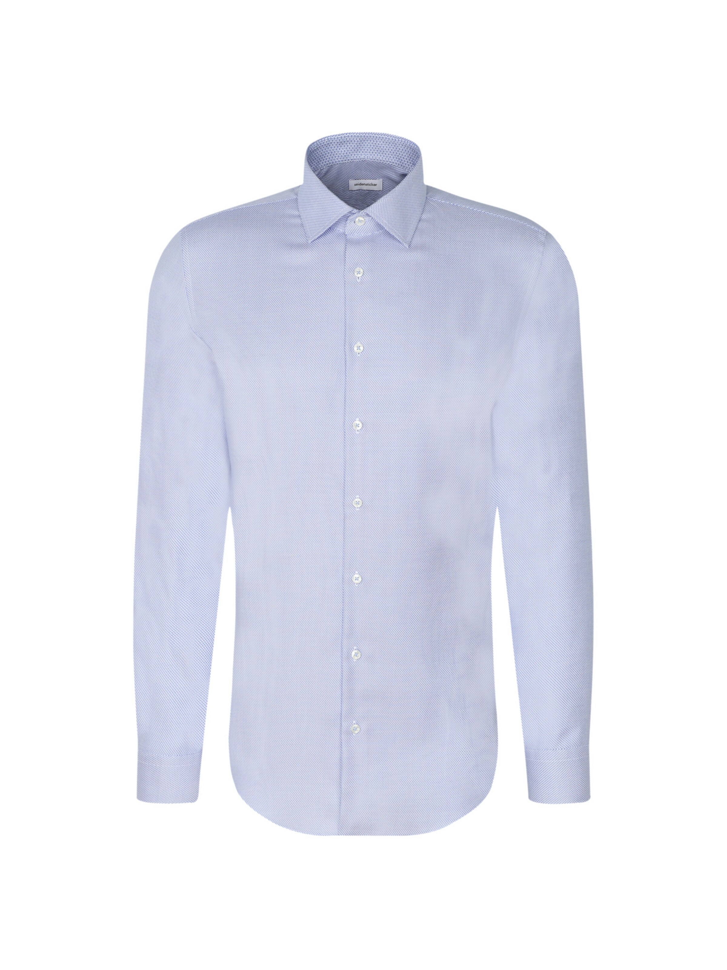 SEIDENSTICKER Slim Fit Hemd in Blau: Vorderseite