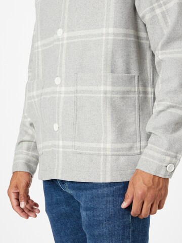 minimum - Regular Fit Camisa 'Staan' em cinzento