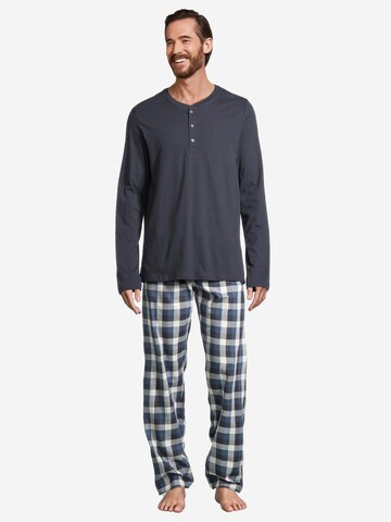 SCHIESSER Pyjama lang 'Night & Home' in Mischfarben