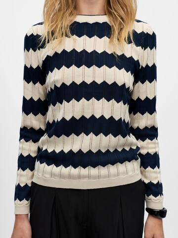 Pull-over 'OBJEbba' OBJECT en beige