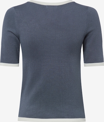Pull-over Franco Callegari en bleu : devant