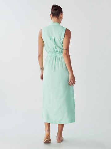 Willa LINA DRESS in Grün: Rückseite