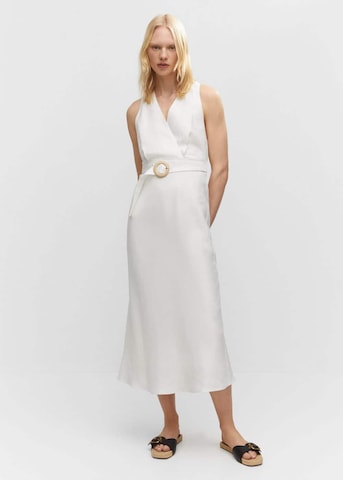 Robe 'Amalfi' MANGO en blanc : devant