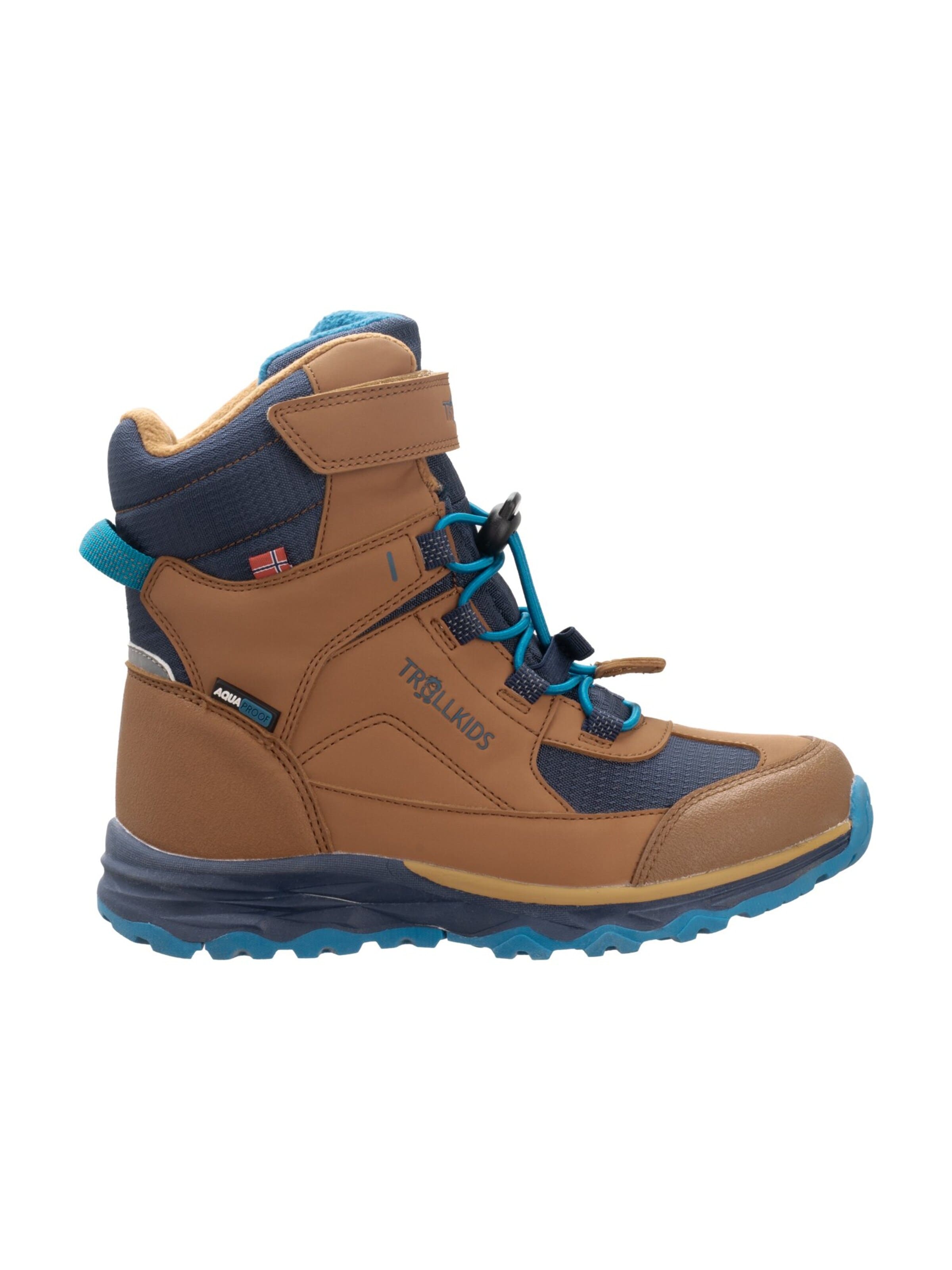 TROLLKIDS Snow boots 'Hafjell' in Brown