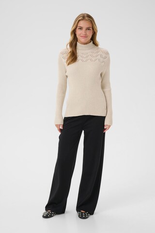Cream Pullover 'Dela' in Beige