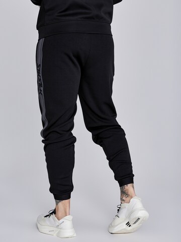 SikSilk Regular Trousers in Black