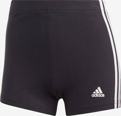 ADIDAS SPORTSWEAR Sportbroek 'Essentials' in de kleur Zwart / Wit, Productweergave