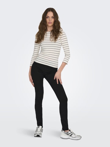 ONLY Skinny Jeans 'ROYAL' in Zwart