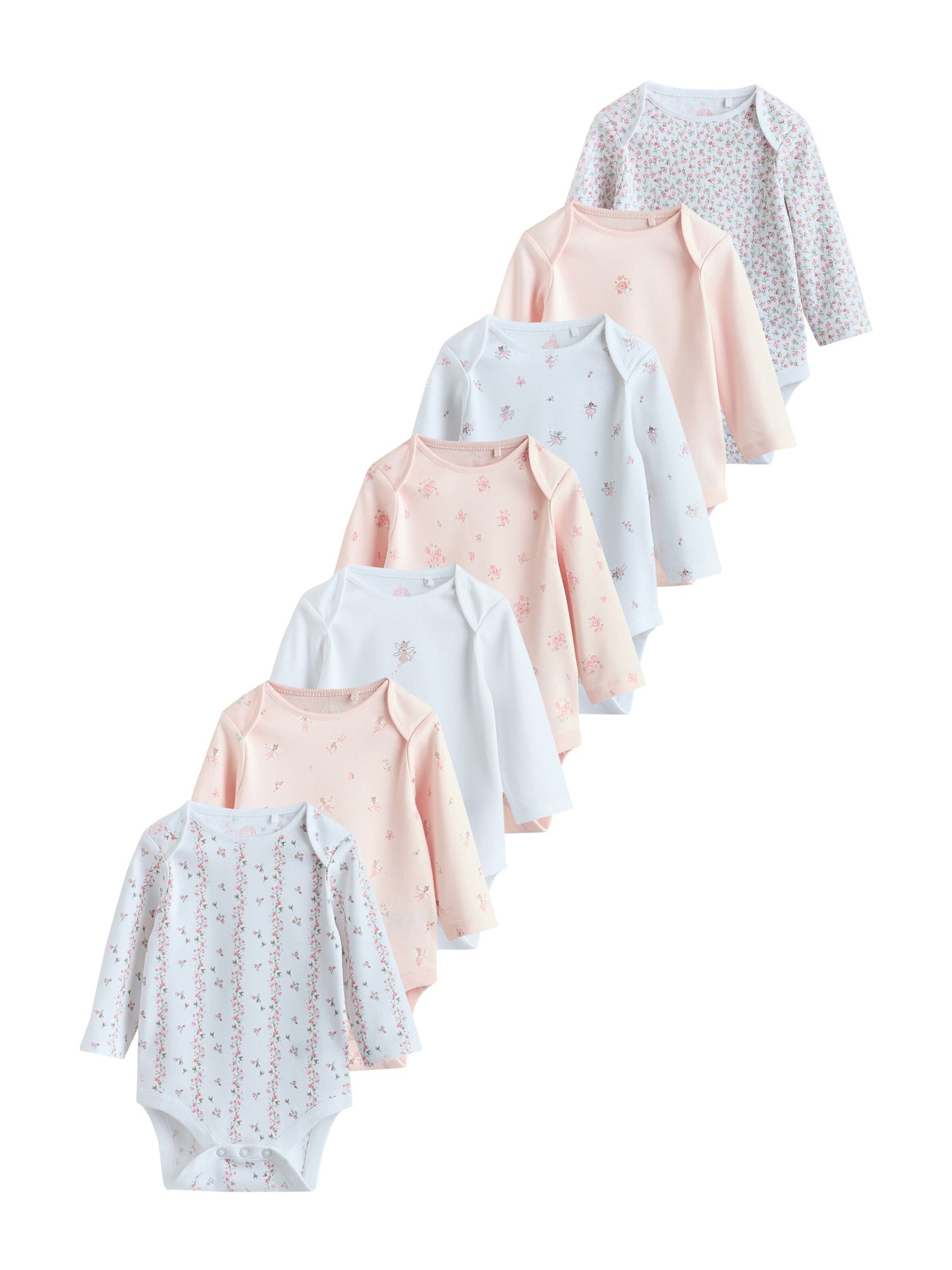 Next Ползунки/боди в Синий: спереди