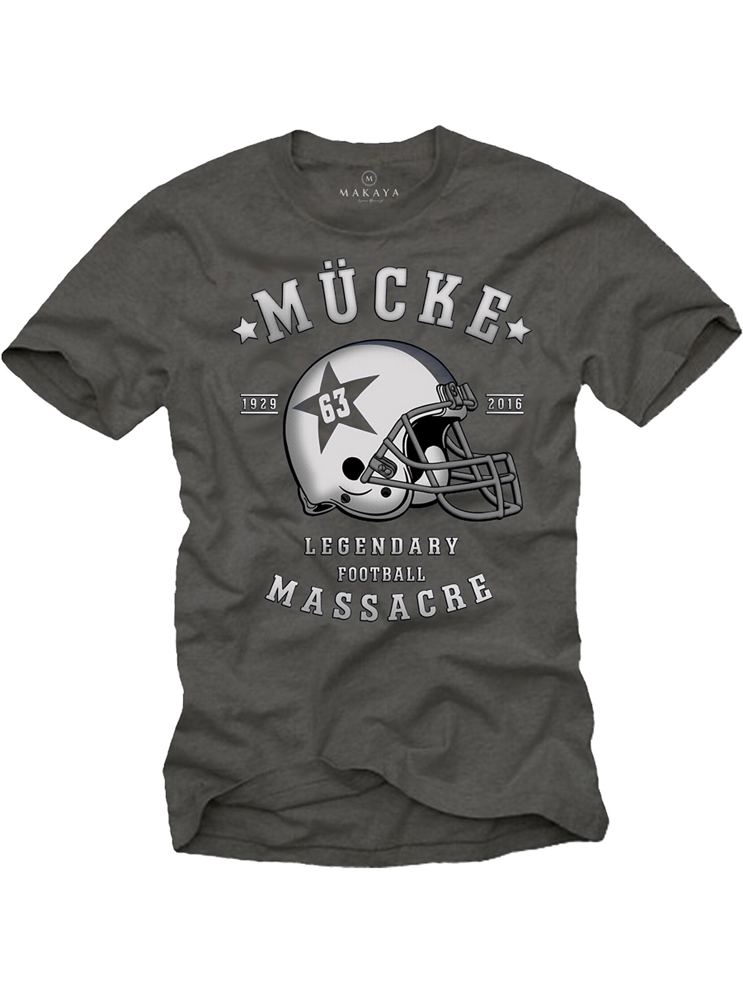 MAKAYA Shirt‌‌‌‌ in Grau: Vorderseite
