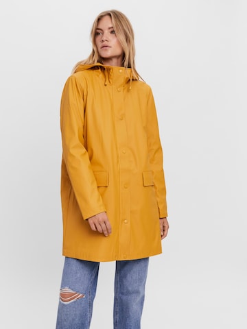 VERO MODA Between-Seasons Coat 'Asta' in Yellow: front