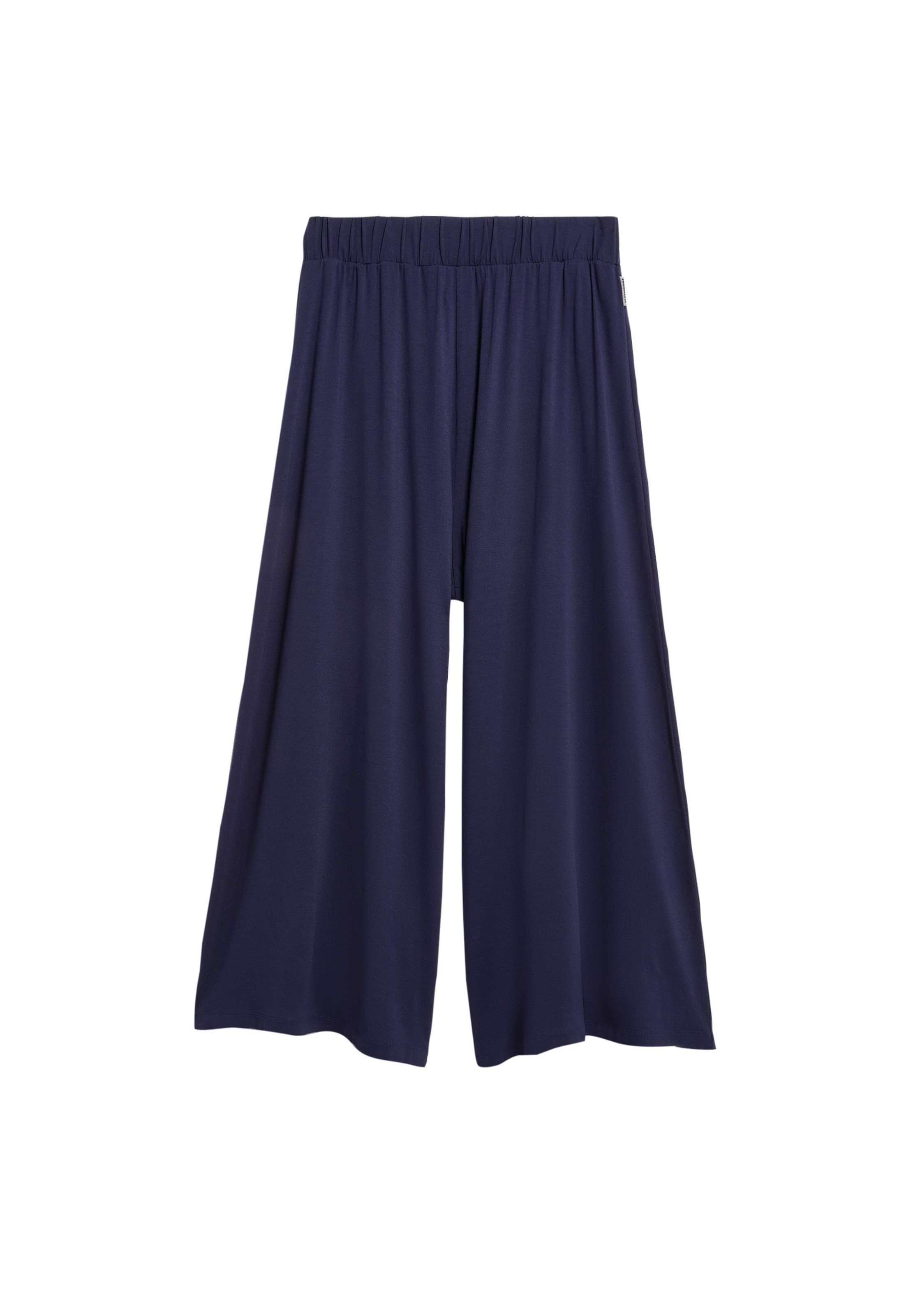 ARMEDANGELS Wide leg Broek in Blauw: voorkant