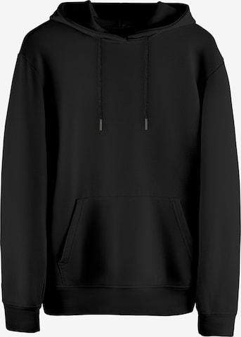 Cotton Prime Sweatshirt 'Kapuzensweatshirt' in Zwart: voorkant