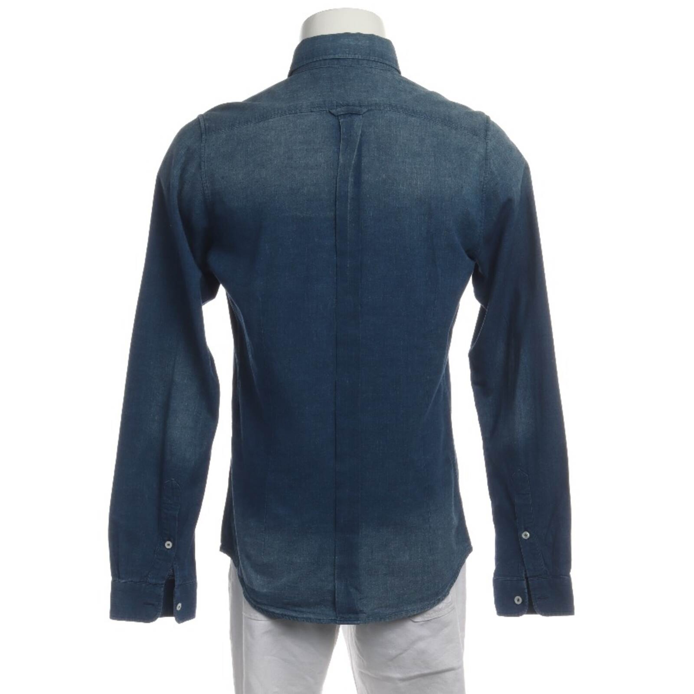 Golden Goose Freizeithemd / Shirt / Polohemd langarm S in Blau