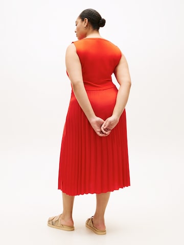 oranžinė Tommy Hilfiger Curve Suknelė