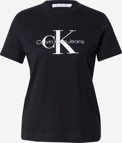 Calvin Klein Jeans Tričko - černá / bílá, Produkt