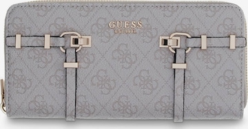 GUESS Wallet 'Leona' in Beige: front