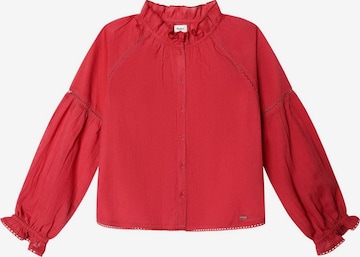 Chemisier 'JOY' Pepe Jeans en rouge : devant