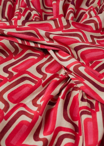 Robe-chemise 'Chain' MANGO en rouge