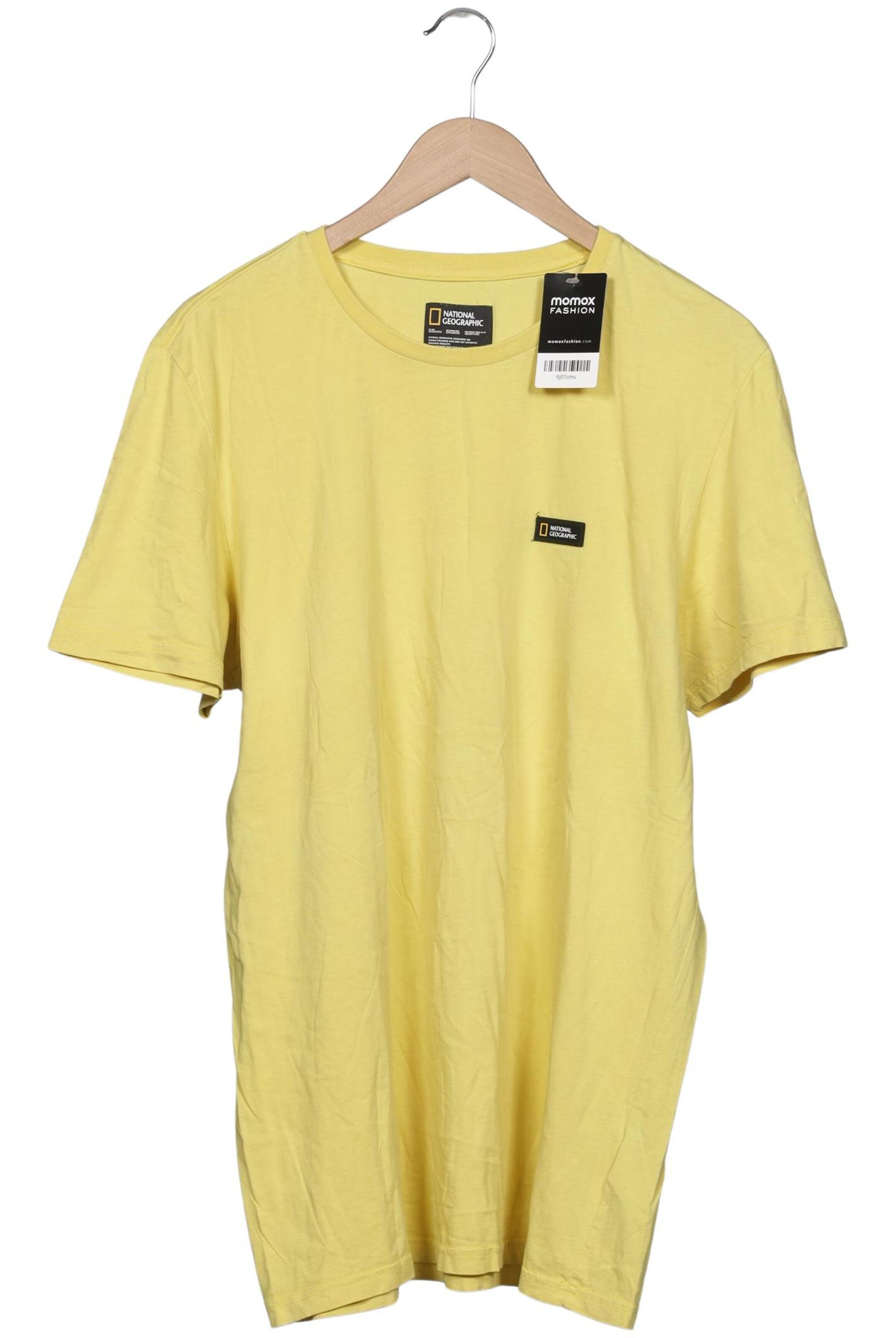 National Geographic Shirt in XXL in Yellow: front