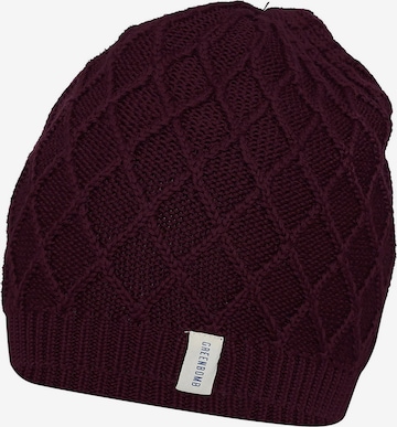 Bonnet GREENBOMB en rouge : devant