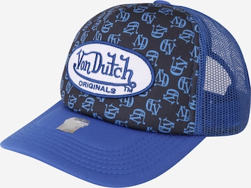 Von Dutch Originals Nokamüts, värv sinine: eest vaates