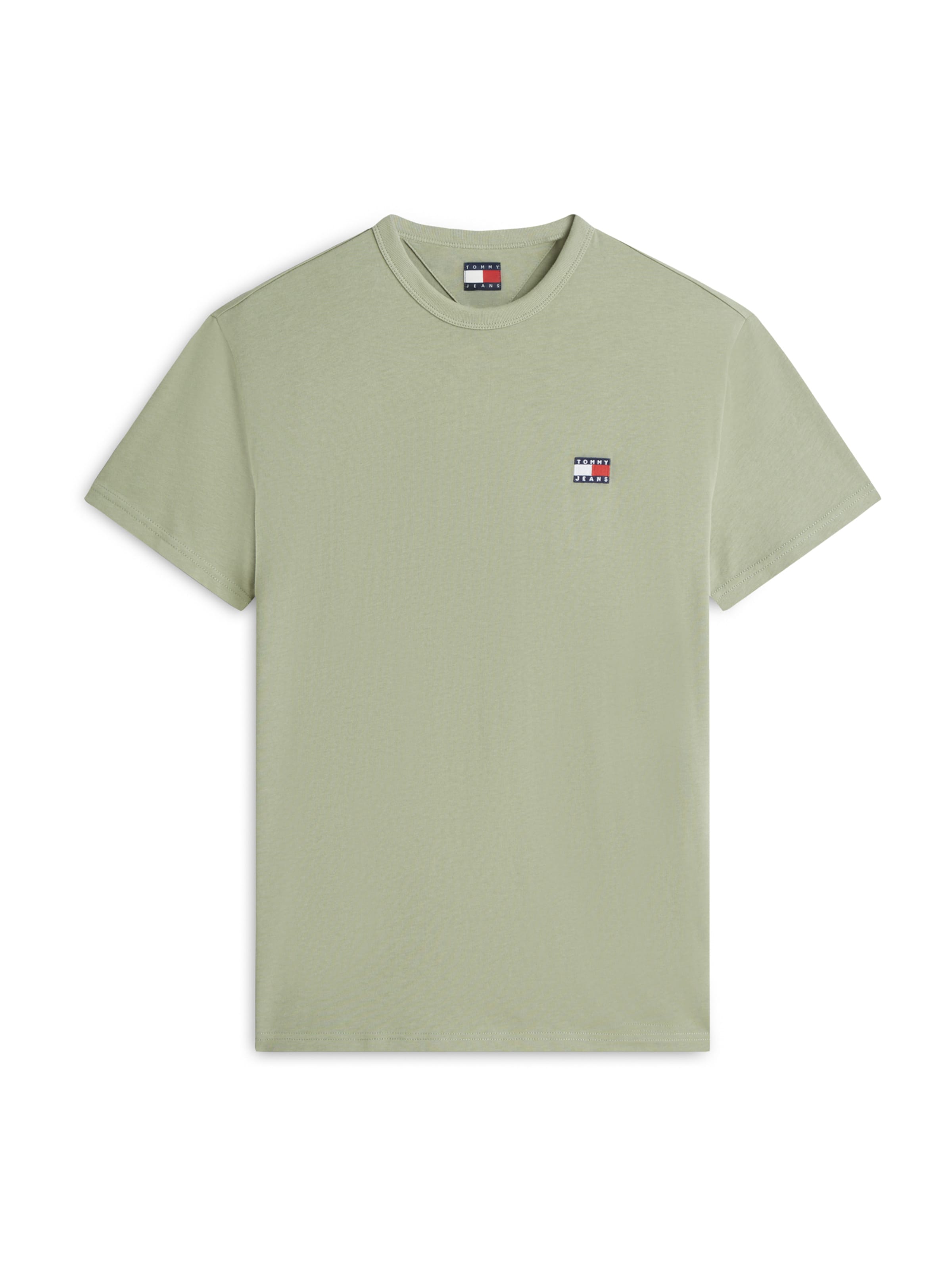 Tommy Jeans Футболка в Зеленый: спереди