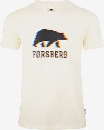 FORSBERG T-Shirt in Beige: Vorderseite