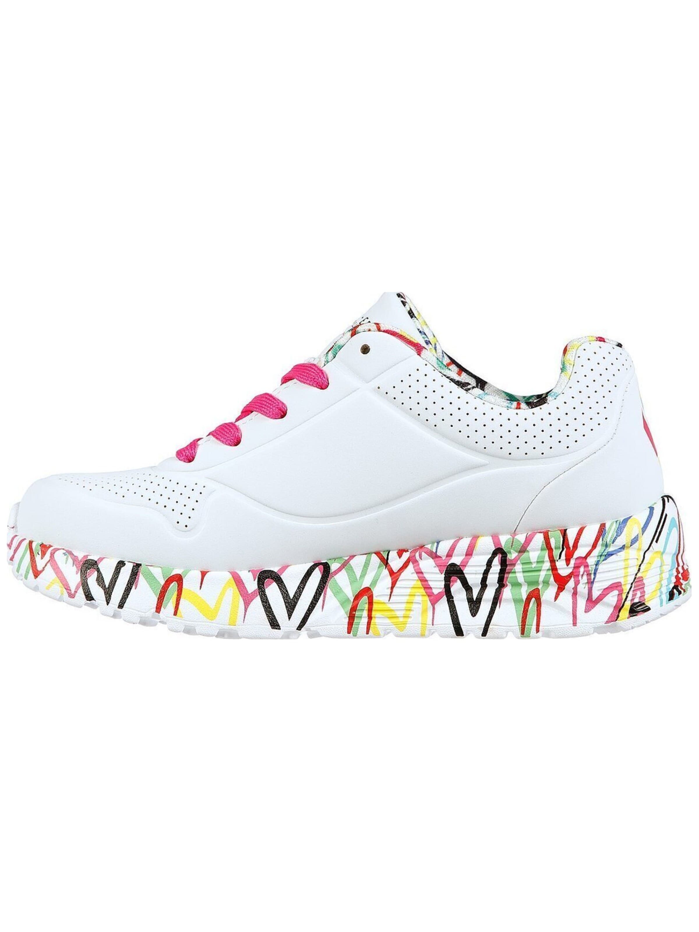 SKECHERS - Calzado deportivo 'Skechers Uno Lite - Lovely Luv' en blanco