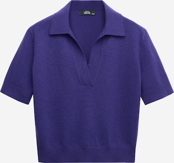 Pull-over 'RUI' MANGO en violet : devant
