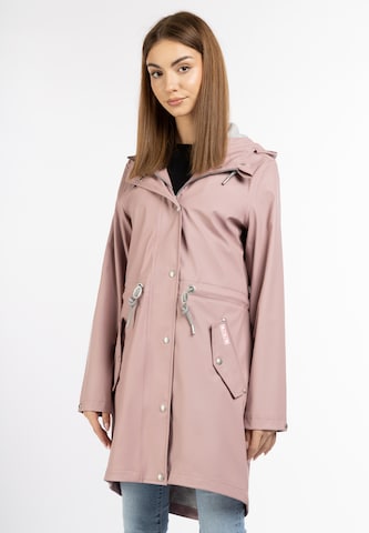 MYMO Λειτουργικό παλτό σε ροζ: μπροστά