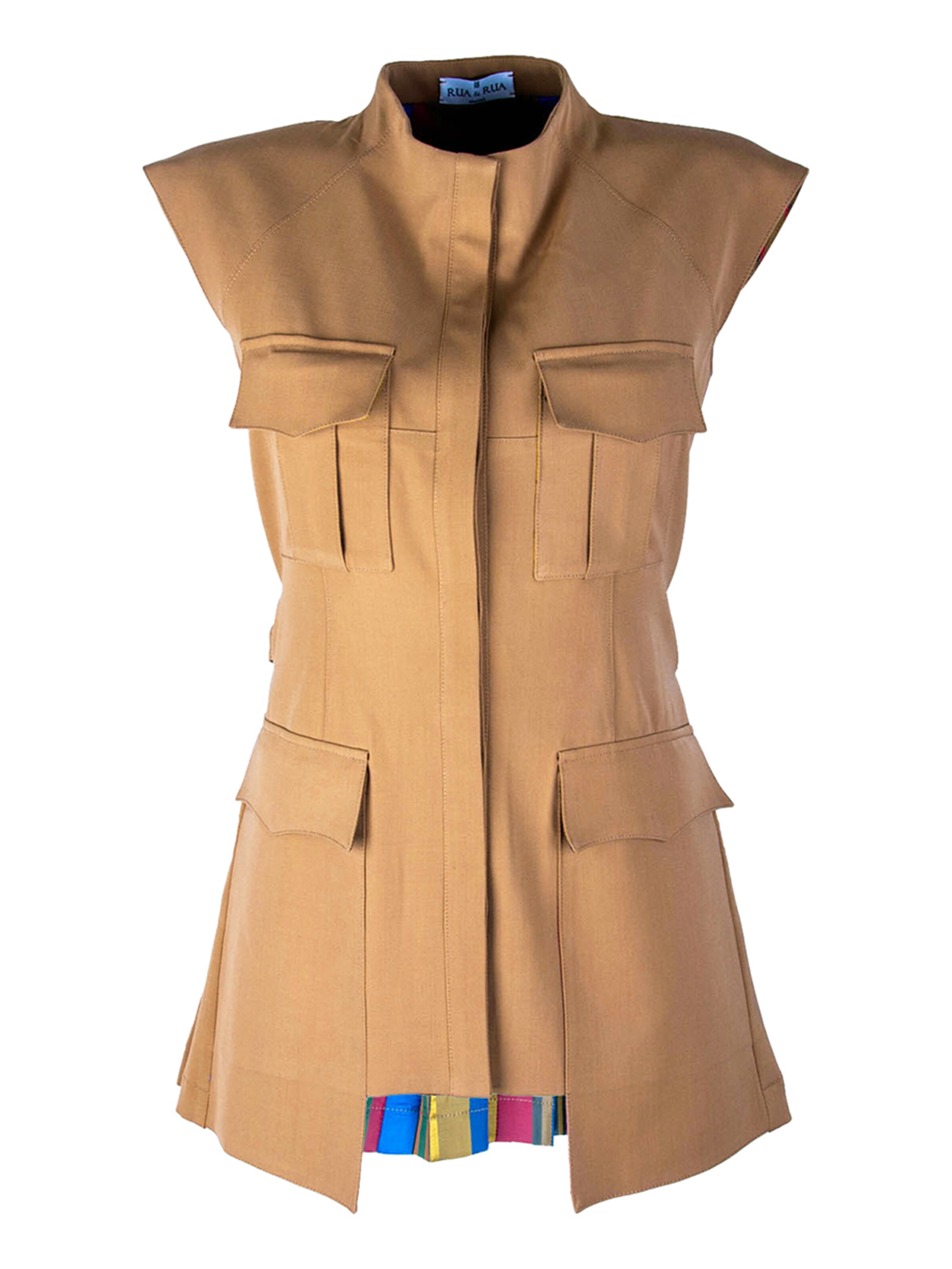 Rua & Rua Vest in Beige