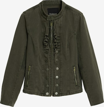 Desigual Välikausitakki värissä vihreä: etupuoli