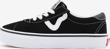 Baskets VANS en noir : devant