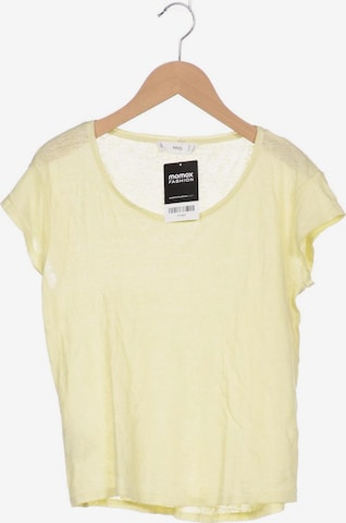 MANGO Top & Shirt in XS in Yellow: front