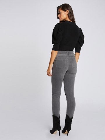 Morgan Skinny Jeans 'Pom' in Grey