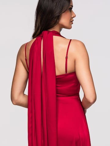 Ombre Evening dress in Red