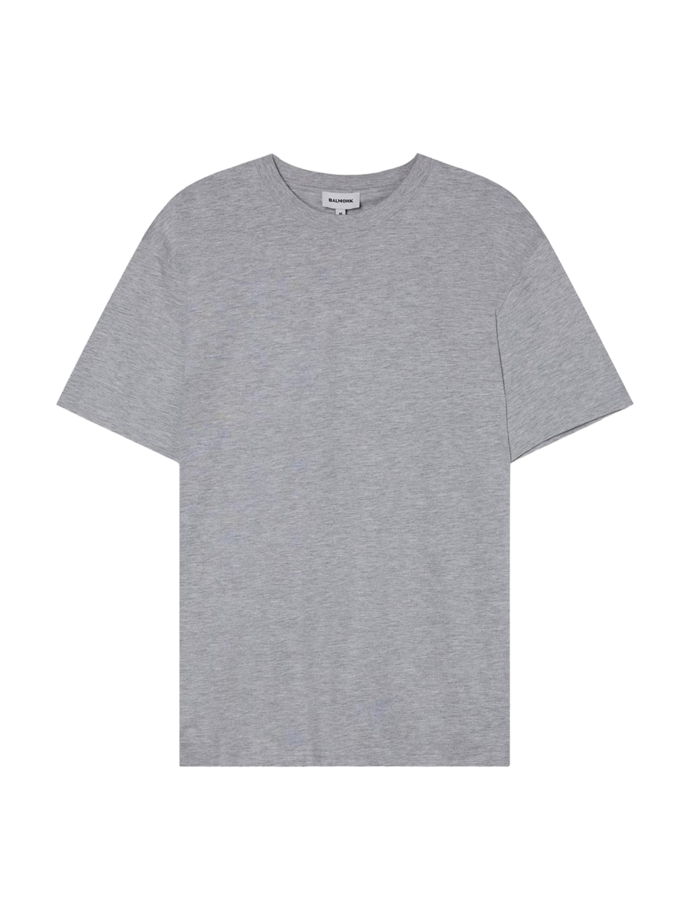 BALMOHK Μπλουζάκι σε γκρι: μπροστά