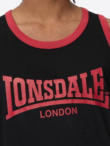 melns LONSDALE T-Krekls 'KNOCKAN'