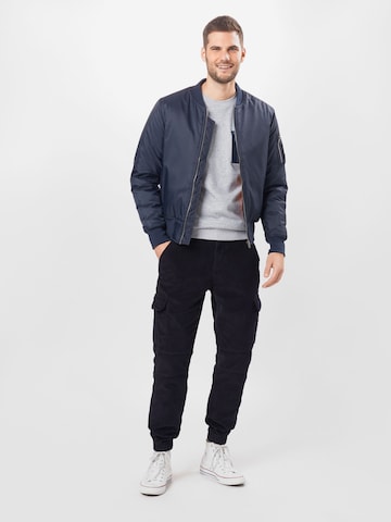 Urban Classics Tapered Παντελόνι cargo σε μπλε