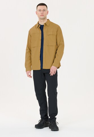 Whistler Regular Fit Funktionshemd 'Elm' in Gold