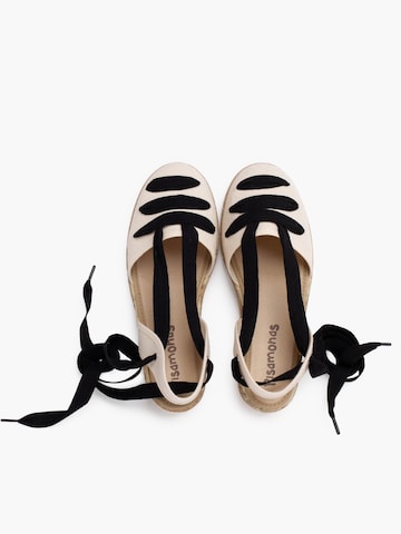 Sandales Pisamonas en noir