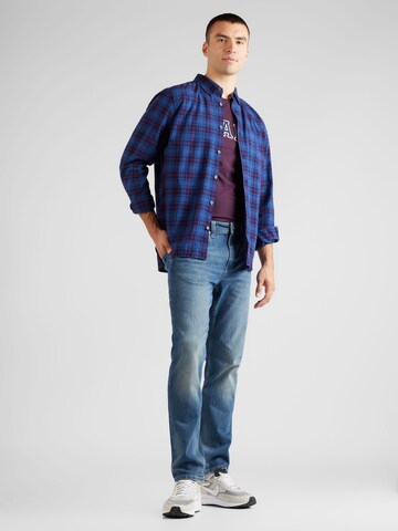 GAP Regular Fit Hemd in Blau