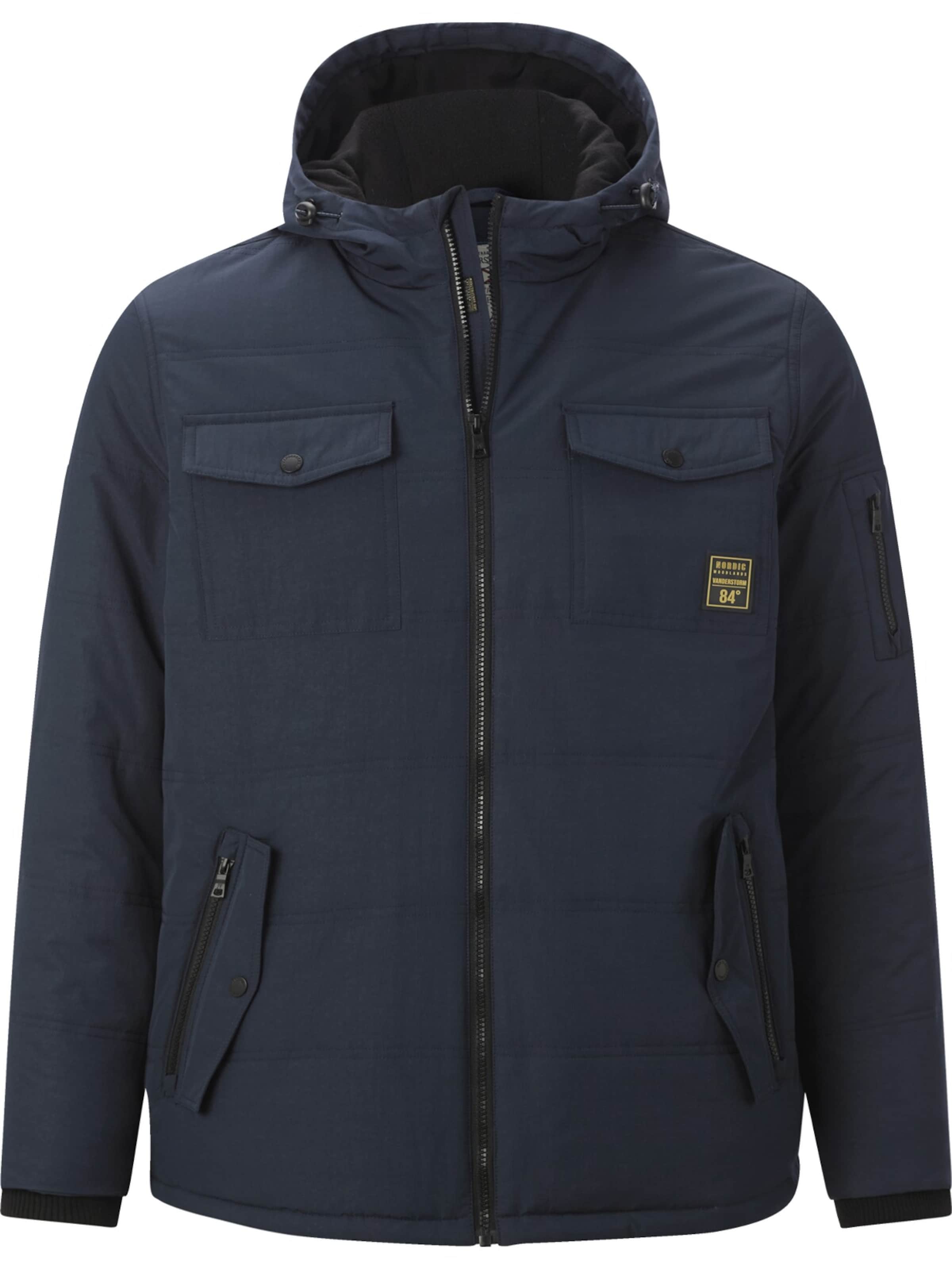 Jan Vanderstorm Outdoor jacket 'Eirholm' in Blue: front