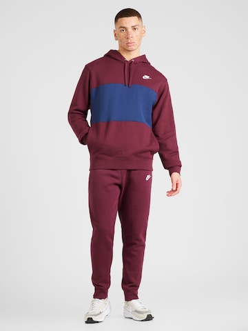 raudona Nike Sportswear Megztinis be užsegimo