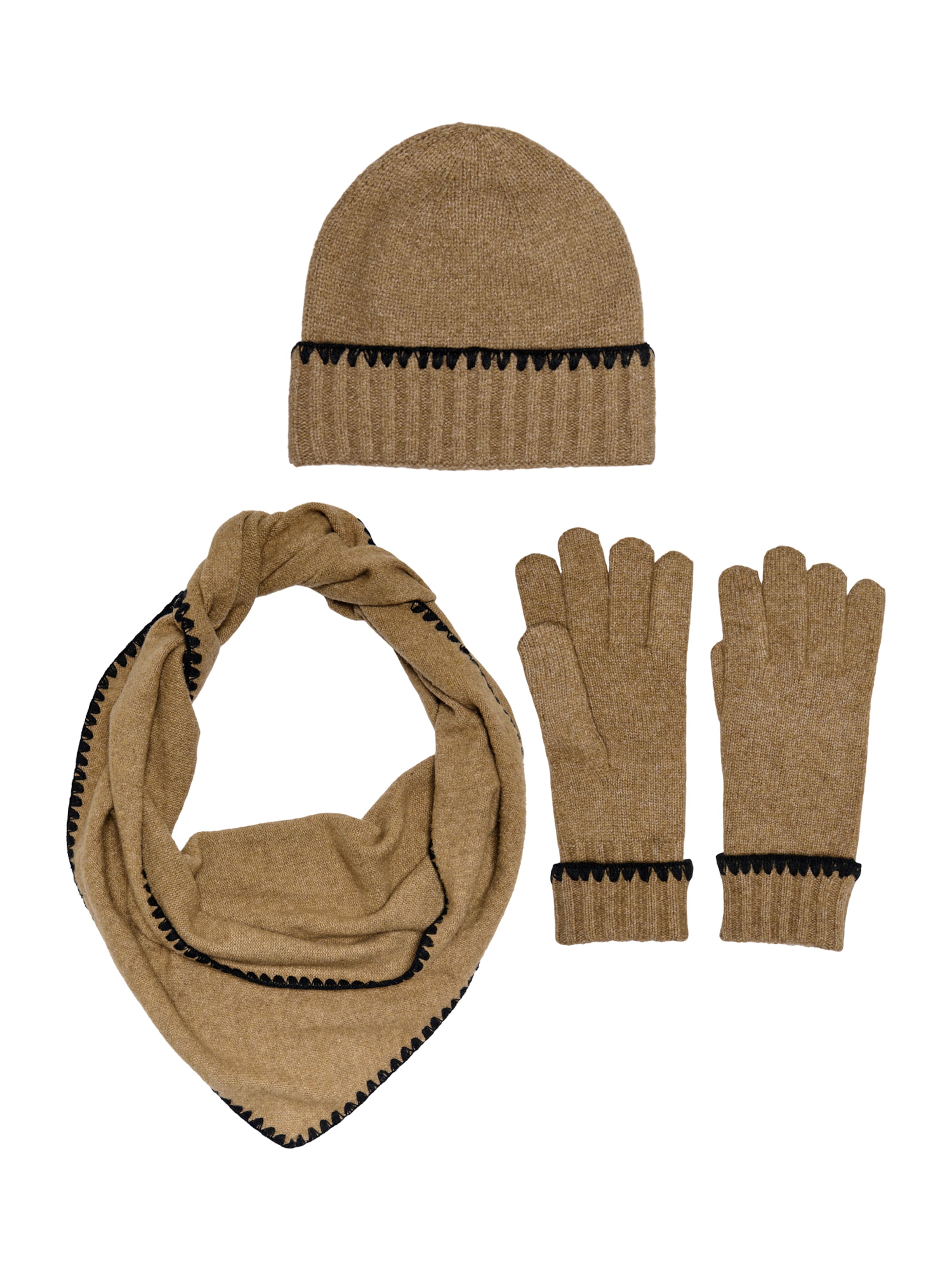 ONLY Beanie 'ONLLEA' in Brown: front