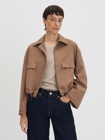 Someday Between-Season Jacket 'Nousa' in Brown: front