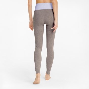 PUMA Skinny Workout Pants 'EXHALE' in Purple