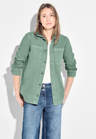 CECIL Between-Season Jacket in Green: front